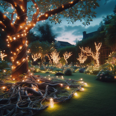 Fairy Lights in Plants