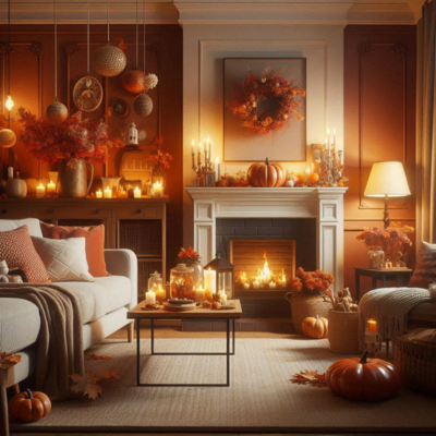 Fall Harvest Living Room