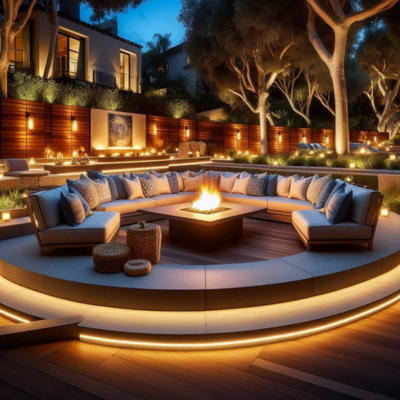 Fire Pit Lighting