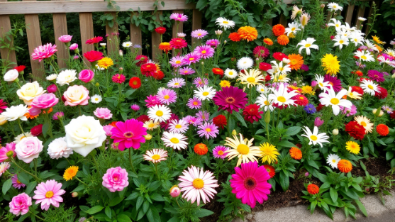 Mixed Flower Beds