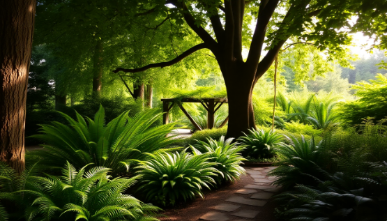 Shady Garden Areas