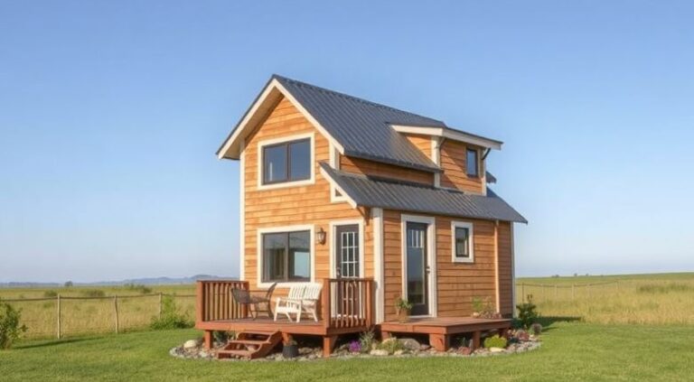 2 story tiny house