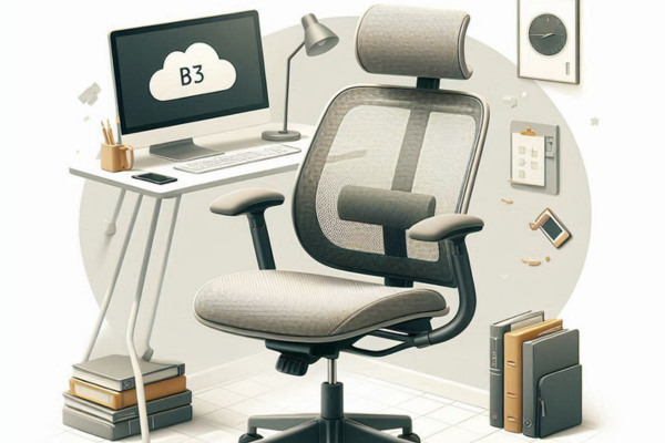 Small Ergonomic Chair for Home Office