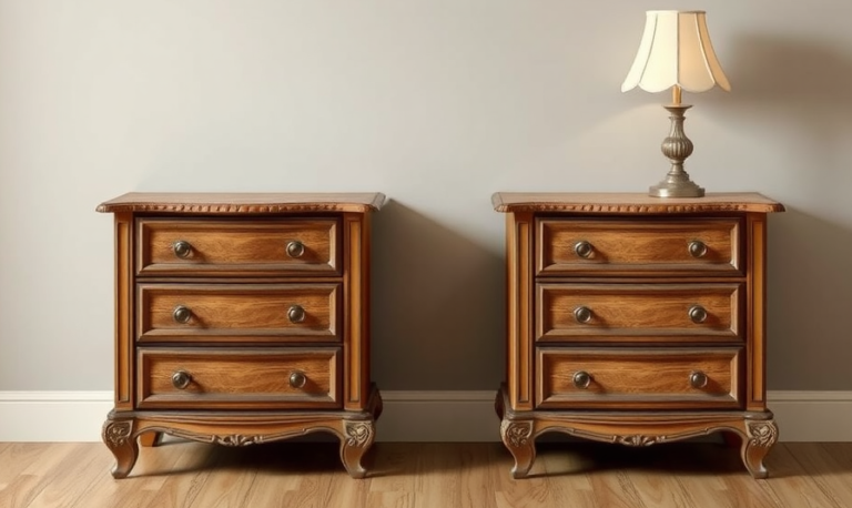 Vintage Bedside Tables