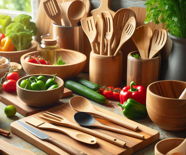 Eco-friendly kitchen utensils